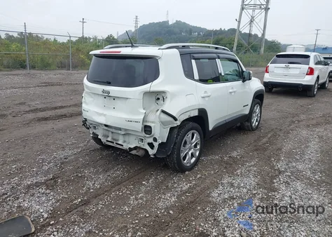 2016 Jeep Renegade Limited from USA, damaged, VIN ZACCJBDT6GPC51796